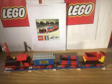 Vintage Lego trein 181  met motor
