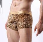 Leopard boxer maat M-L, Kleding | Heren, Ondergoed, Verzenden, Overige kleuren, Boxer