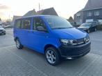 Vw busje Caravelle T6 2.0 TSI met slechts 35000km als nieuw, Auto's, Volkswagen, Voorwielaandrijving, 4 cilinders, 1984 cc, Blauw