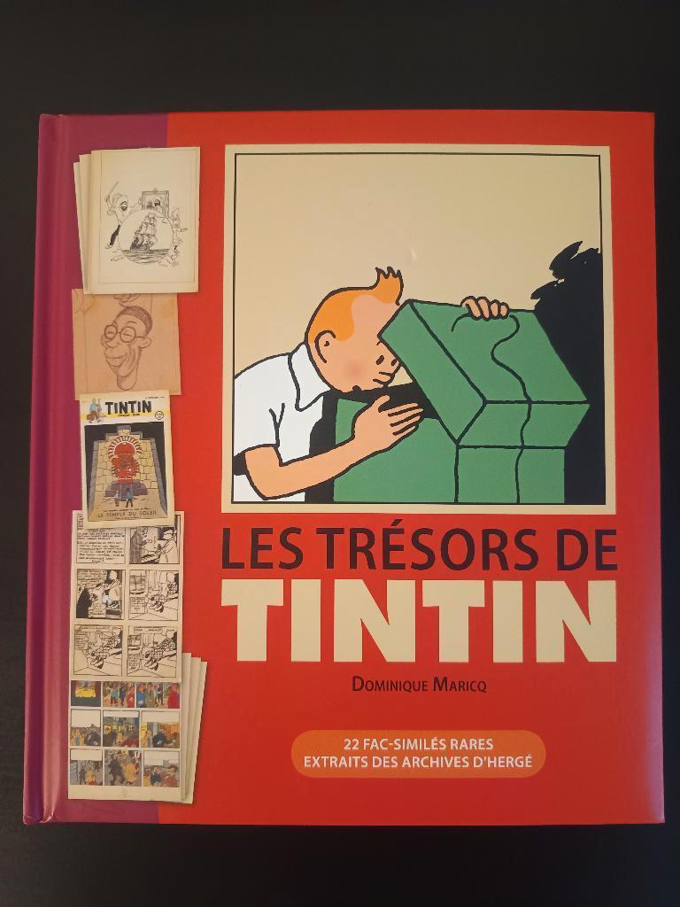 Les trésors de Tintin : 22 fac-similés rares, Dominique Maricq, Enlèvement ou Envoi, Une BD, Comme neuf