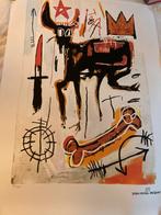 Grande lithographie limité Jean Michel Basquiat !, Antiquités & Art, Art | Lithographies & Sérigraphies