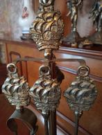 Vintage Engelse haardset boten, Huis en Inrichting, Ophalen, Zo goed als nieuw, Vrijstaande haard, Houthaard