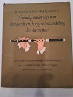 Dwarsfluit, Johann Joachim Quantz, Instrument, Johann Joachim Quantz, Ophalen, Gelezen