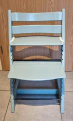 Stokke Tripp Trapp stoel lichtblauw, Ophalen, Zo goed als nieuw