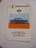 10 oldimerskaarten: - Opel Rekord 1500 - Ford Cortina - Aus, Auto's, Ophalen of Verzenden, Zo goed als nieuw