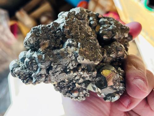 pyriet, Verzamelen, Mineralen en Fossielen, Mineraal, Ophalen of Verzenden