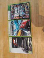 Xbox 360, drie auto games (Forza, test drive, grand theft), Comme neuf, Enlèvement ou Envoi