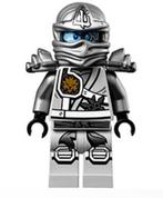 Lego Ninjago Titanium Zane Minifiguur #17, Ophalen of Verzenden, Zo goed als nieuw, Losse stenen, Lego