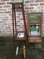 2tap kraanen  spiegel kastje  staande voor planten  verkocht, Antiek en Kunst, Ophalen