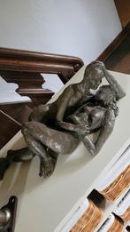 Statues couple (lot de 2), Antiek en Kunst, Kunst | Beelden en Houtsnijwerken, Ophalen of Verzenden