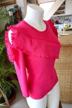 vintage rood trui shirt Sweewë Paris, Kleding | Dames, Ophalen of Verzenden, Zo goed als nieuw, Lange mouw, Roze