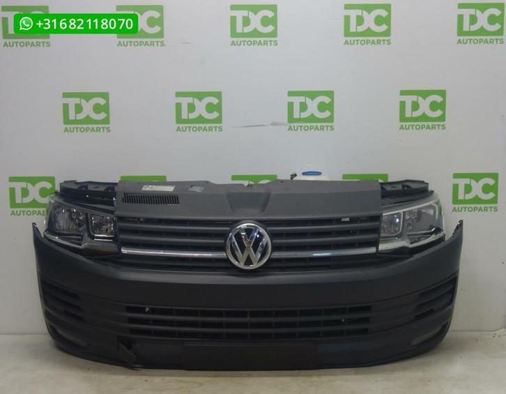 Compleet Volkswagen T6 voorfront / voorkop / front blauw, Auto-onderdelen, Carrosserie, Volkswagen, Gebruikt, Ophalen of Verzenden