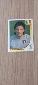 Panini WK 2002 Sticker Buffon. Zwarte rug, Verzamelen, Ophalen of Verzenden, Zo goed als nieuw