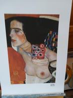 Litho Gustav klimt, Ophalen of Verzenden