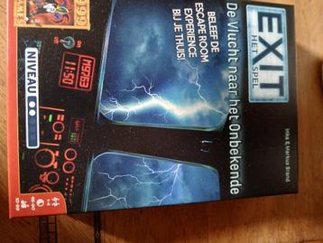 Exit spel de vlucht naar het onbekende, Enlèvement ou Envoi, Comme neuf