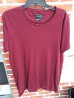 Chasin'-T-shirt pour homme KM taille L rouge bordeaux, Chasin', Taille 52/54 (L), Envoi, Neuf