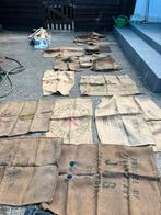 15 oude jute zakken, Ophalen