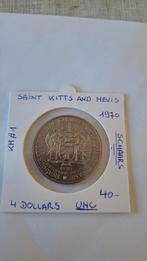 Saint kitts and nevis 4 dollars 1970 UNC SCHAARS, Enlèvement ou Envoi