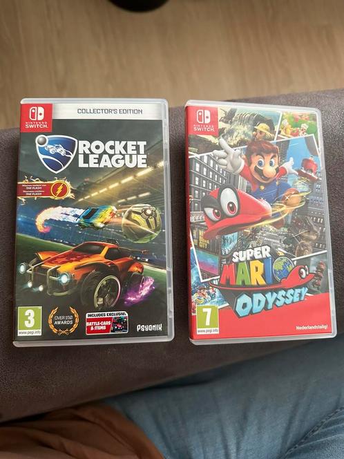 Rocket League en Super Mario Odyssey, Consoles de jeu & Jeux vidéo, Jeux | Nintendo Switch, Comme neuf, Enlèvement ou Envoi