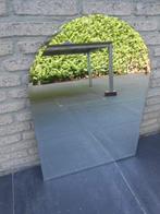 spiegel met ronde bovenzijde B60 H80 geslepen boord, Huis en Inrichting, Woonaccessoires | Spiegels, Ophalen, Gebruikt, Minder dan 100 cm