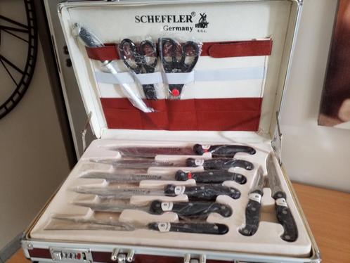 Valise SHEFFLER  couverts 24 pieces, Huis en Inrichting, Keuken | Bestek, Ophalen