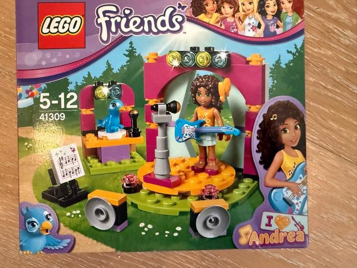 Lego Friends - 41309 - Andrea's muzikale duet, Kinderen en Baby's, Speelgoed | Duplo en Lego, Zo goed als nieuw, Lego, Complete set
