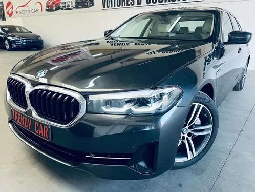 BMW 5 Serie 530 e MHEV FACE-LIFT+NAVI+TVA*+HUD+TOE+CARNET+GA, Auto's, BMW, Bedrijf, Te koop, 5 Reeks, 360° camera, ABS, Achteruitrijcamera