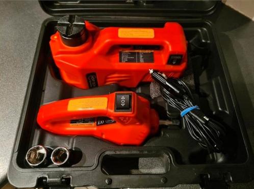Elektrische 12V krik 3 ton, met Slagmoersleutel, Caravans en Kamperen, Mobilhome-accessoires, Zo goed als nieuw, Ophalen