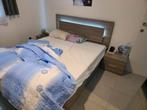 Bed 160x200 met twee nachtkast...goedstaat, Huis en Inrichting, Slaapkamer | Complete slaapkamers, Ophalen of Verzenden, Zo goed als nieuw