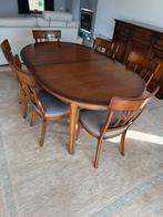 Tafel en stoelen, Huis en Inrichting, Tafels | Eettafels, Ophalen, 100 tot 150 cm, 150 tot 200 cm, Zo goed als nieuw