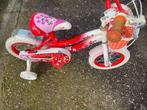 Kinder fiets, Fietsen en Brommers, Minder dan 16 inch, Gebruikt, Zijwieltjes, Ophalen