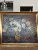 Schilderij / Stilleven met witte chrysanten, Ophalen