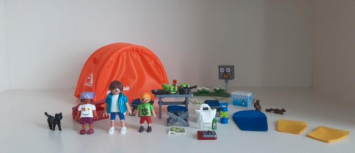 Kit de camping PlayMobil avec tente, Enfants & Bébés, Jouets | Playmobil, Comme neuf, Ensemble complet, Enlèvement ou Envoi