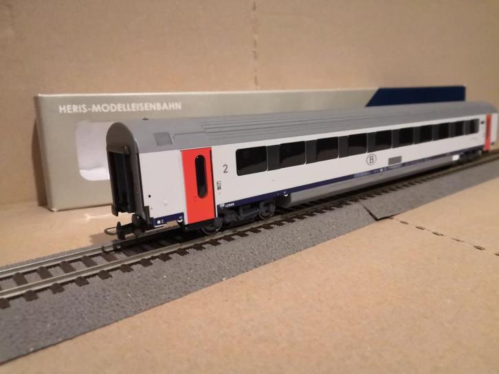 Voiture SNCB-NMBS HV I11 B10 Heris 12045, Hobby en Vrije tijd, Modeltreinen | H0, Gebruikt, Wagon, Gelijkstroom, Overige merken