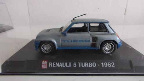 RENAULT 5 TURBO 82.AUTO PLUS 1/43 COMME NEUVE,VITRINE, Hobby en Vrije tijd, Modelauto's | 1:43, Zo goed als nieuw, Auto, Overige merken