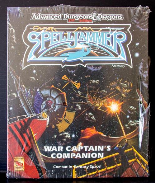 ADD 2nd Ed-Spelljammer Acc, War Captain's Companion TSR 1992, Hobby & Loisirs créatifs, Wargaming, Comme neuf, Autres types, Enlèvement ou Envoi