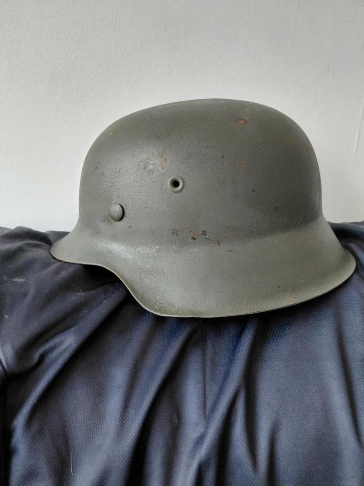 Duitse helm M42, WO2., Collections, Objets militaires | Seconde Guerre mondiale, Enlèvement ou Envoi