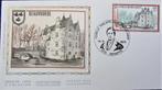 FDC OP ZIJDE- TOERISME- HET KASTEEL VAN BEAUVOORDE, Ophalen of Verzenden, Gestempeld, Plaats of Gebouw