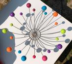 Vintage Atomic Sputnik fruit bowl  multicolor, Ophalen, Huis en Inrichting