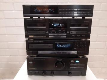 vintage KENWOOD stereo componenten jaren 80