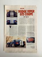 Artikel Dodge Viper GTS Coupe, Ophalen of Verzenden, Zo goed als nieuw, Overige merken