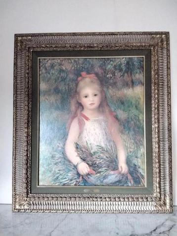 Olieverf op doek „Het meisje met de schoof” van A. RENOIR beschikbaar voor biedingen