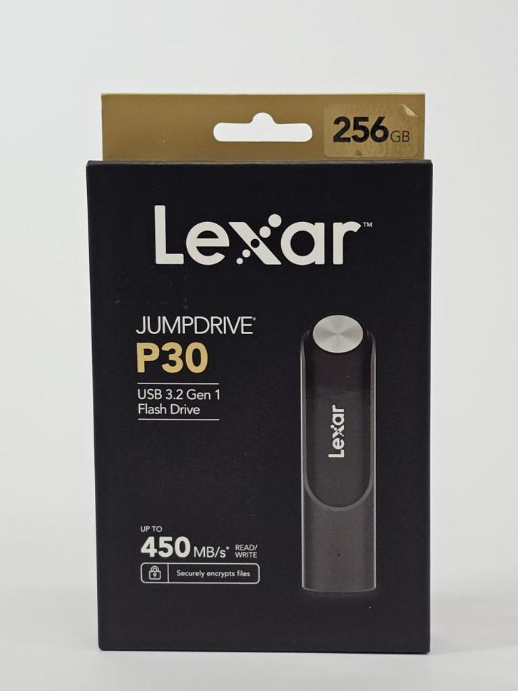 Lexar JumpDrive P30 - 256GB - Grijs | Nieuw, Computers en Software, Overige Computers en Software