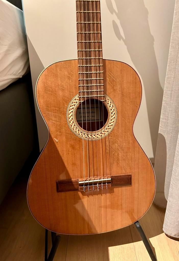 Juan Salvador 6C Cadet klassieke 3/4 gitaar, Musique & Instruments, Instruments à corde | Guitares | Acoustiques, Comme neuf, Enlèvement