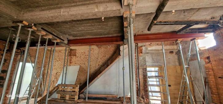 Staal balk plaatsen,muur afbreken.0466445657gabriel, Doe-het-zelf en Bouw, Buizen en Afvoer, Ophalen of Verzenden