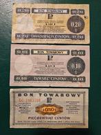 Bon Towarowy Polen PRL, Ophalen of Verzenden, Polen, Setje