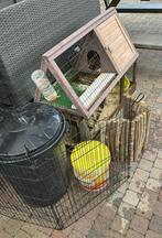 Konijnenkooi en toebehoren, Dieren en Toebehoren, Ophalen, Gebruikt, Kooi, Konijn