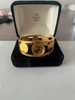 Franklin Caribbean gouden munthorloge als nieuw, Handtassen en Accessoires, Horloges | Dames, Ophalen, Zo goed als nieuw, Goud