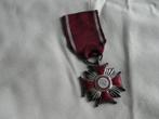 2 médailles polonaises (croix d'or et d'argent mérit), Armée de terre, Enlèvement ou Envoi, Ruban, Médaille ou Ailes