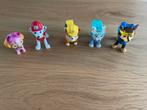 5 figuren Paw Patrol, Kinderen en Baby's, Ophalen of Verzenden, Zo goed als nieuw
